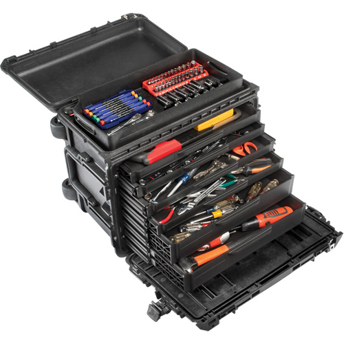 Armoire &agrave; outils mobile Gen 2, 24" la, 6 tiroirs, Noir Auto Electric Service Ltd.
