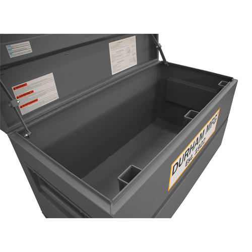 Jobsite Storage Box, 48" x 24" x 27-13/16", Steel, Grey Auto Electric Service Ltd.