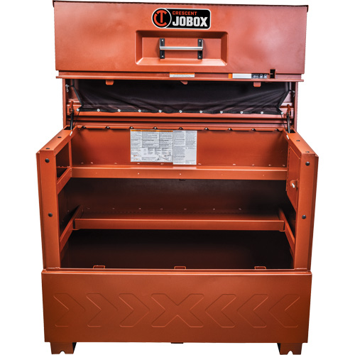 Coffre de style piano avec panneau frontal ouvrant Site-Vault, 60" la x 31" p x 51" h, Orange Auto Electric Service Ltd.
