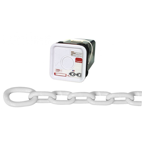 System 3 Anchor Lead Proof Coil Chain, Low Carbon Steel, 5/16" x 75' (22.9 m) L, Grade 30, 1900 lbs. (0.95 tons) Load Capacity Auto Electric Service Ltd.