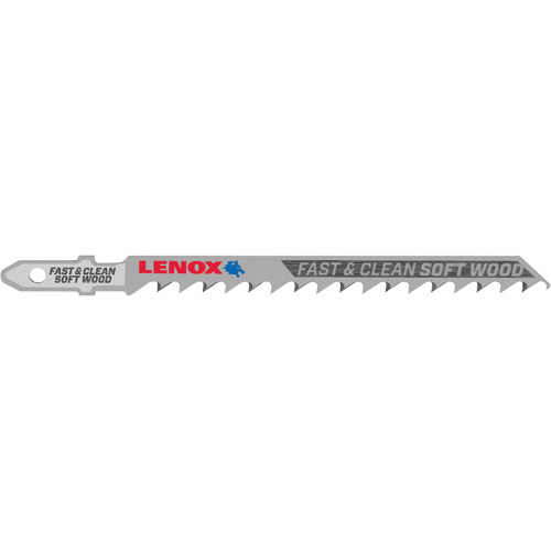 Clean Cutting Wood Jigsaw Blade, Bi-Metal, T-Shank, 4" L, 6 TPI Auto Electric Service Ltd.