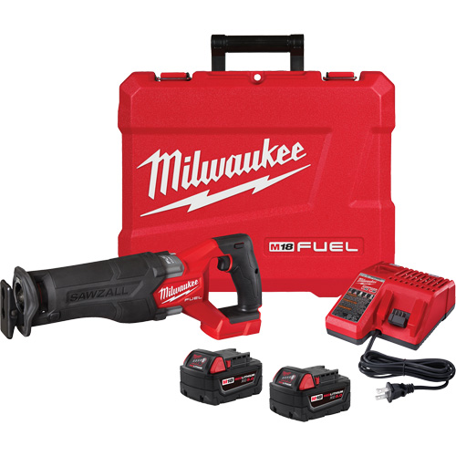 M18 Fuel Sawzall&reg; Reciprocating Saw Kit, 18 V, Lithium-Ion Battery, 3000 SPM Auto Electric Service Ltd.