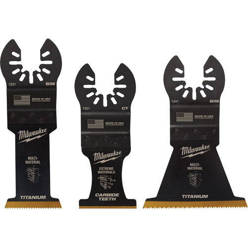 Ensemble de lames pour coupe de mat&eacute;riaux multiples Open-Lok pour outil polyvalent Auto Electric Service Ltd.