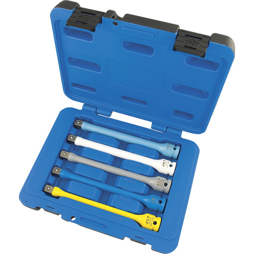 JTLE-5S Jeu de rallonges limiteurs de couple pour cl&eacute; &agrave; chocs, Prise 1/2", Couple de 65 lb-pi/80 lb-pi/100 lb-pi/120 lb-pi/140 lb-pi, Multiple Auto Electric Service Ltd.
