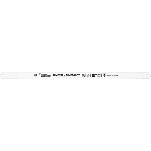 Bi-Metaloy&reg; Hacksaw Blades, Bi-Metal, 12" L, 18 TPI Auto Electric Service Ltd.