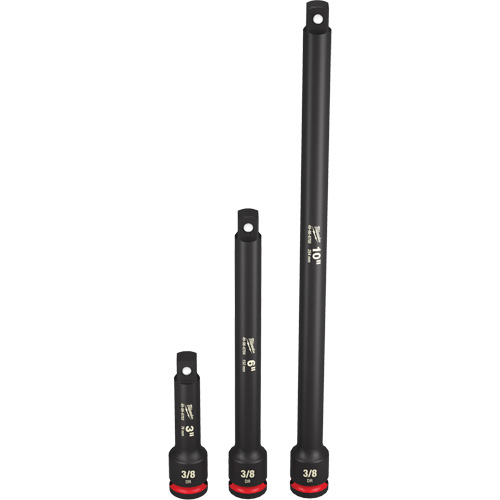 Jeu de rallonges pour douilles Shockwave Impact-Duty, Chocs, Prise 3/8", 3"/6"/10" lo Auto Electric Service Ltd.