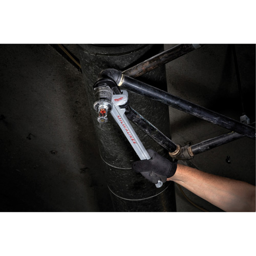 Cl&eacute; &agrave; tuyau avec manche Powerlength, Cap des m&acirc;choires 1-1/2", Longueur 10" Auto Electric Service Ltd.