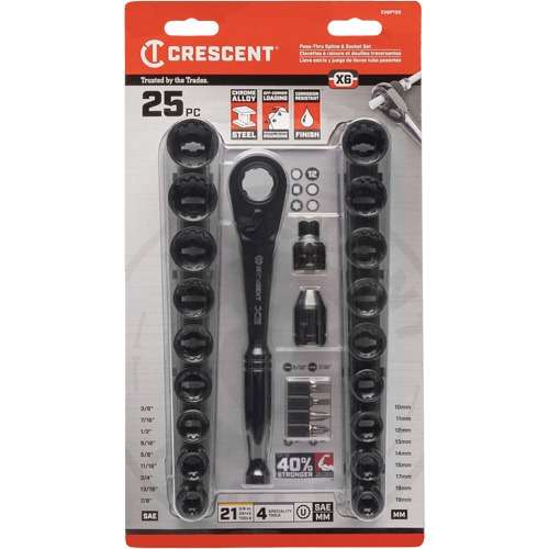 Mechanic's Tool Set, 25 Pcs, 3/8" Drive Size Auto Electric Service Ltd.