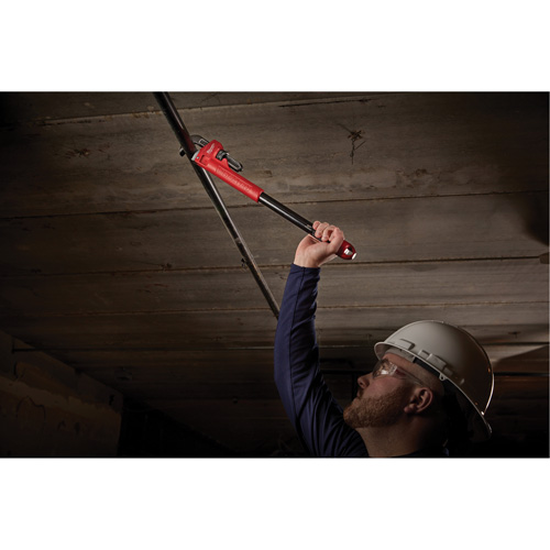 Cheater Adaptable Pipe Wrench, 2-1/2" Jaw Capacity, 18"/24"/10" Long, Powder Coated Finish, Ergonomic Handle Auto Electric Service Ltd.