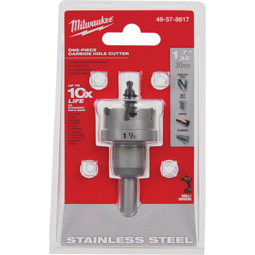 Scies-cloches au carbure monobloc, 1-7/32", Profondeur de la coupe de 3/16" Auto Electric Service Ltd.