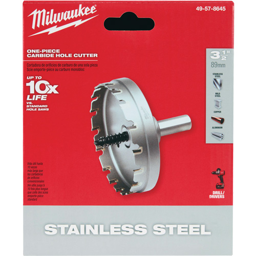 Scies-cloches au carbure monobloc, 3-1/2", Profondeur de la coupe de 3/16" Auto Electric Service Ltd.
