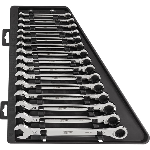 Ratcheting Wrench Set, Combination, 15 Pieces, Metric Auto Electric Service Ltd.