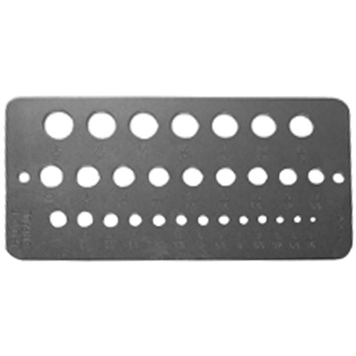 Drillco&reg; Fractional Sizes Drill Gauge Auto Electric Service Ltd.