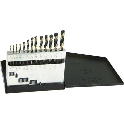 DRILLCO Metric Jobber Length Drill Bit Set, 13 Pieces, High Speed Steel Auto Electric Service Ltd.