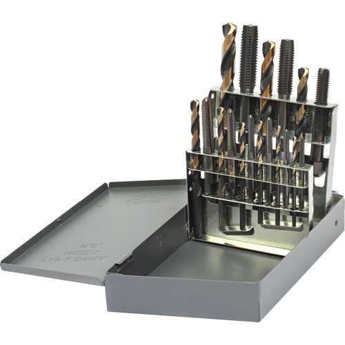 DRILLCO Tap & Drill Set, 18 Pieces Auto Electric Service Ltd.
