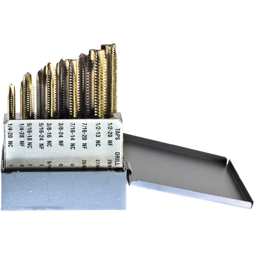 DRILLCO Tap Set, 10 Pieces Auto Electric Service Ltd.