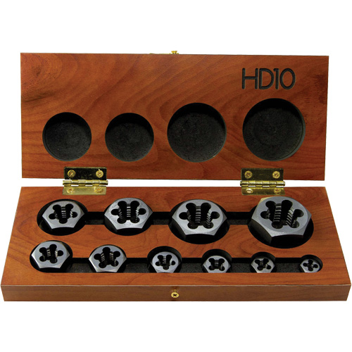DRILLCO Hex Threading Die Set, 10 Pieces Auto Electric Service Ltd.