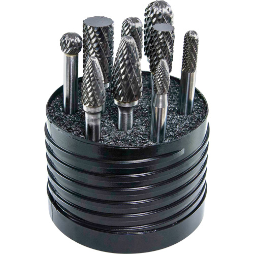Jeu d'al&eacute;soirs au carbure plein &agrave; double coupe Magnum SET 1 DRILLCO, 8 morcea Auto Electric Service Ltd.