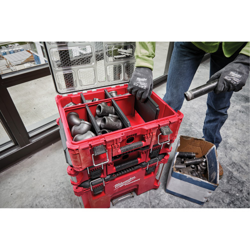 Packout Deep Organizer, 15-1/5" x 19-7/10" x 7", Red Auto Electric Service Ltd.