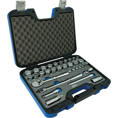 12 Point SAE & Metric Socket Attachment Set, 33 Pcs, 3/8" Drive Size Auto Electric Service Ltd.