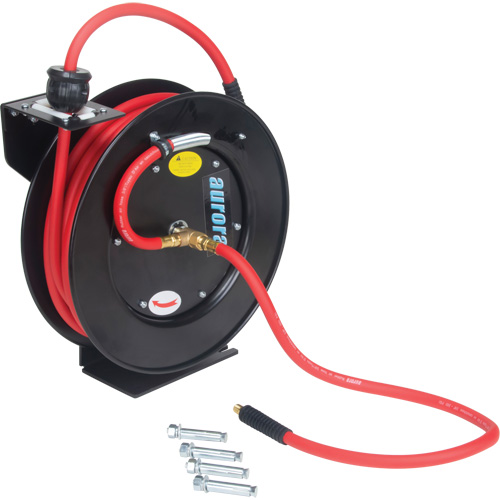 Hose Reel, Air/Water, 1/2" x 50', Single Hose, 300 psi Auto Electric Service Ltd.