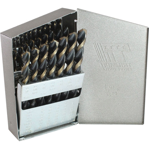 Jeu de forets courts Triumph MRO Plus, 29 morceaux, Acier rapide Auto Electric Service Ltd.
