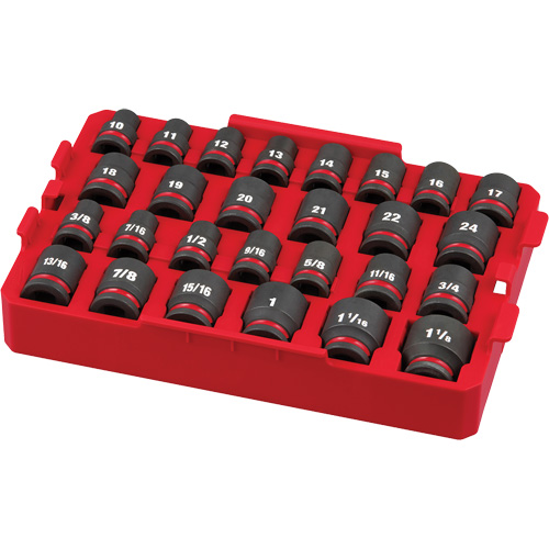 Shockwave Impact Duty Packout Socket Set, 27 Pcs, Impact, 1/2" Drive Size Auto Electric Service Ltd.