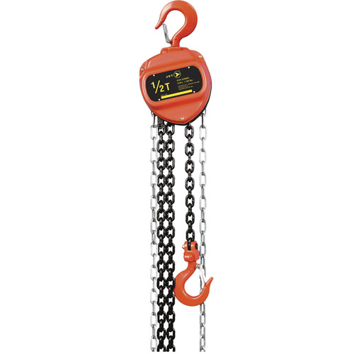 VCH Series Chain Hoist, 20' Lift, 2200 lbs. (1 tons) Capacity, Heat-Treated Alloy Steel Chain Auto Electric Service Ltd.