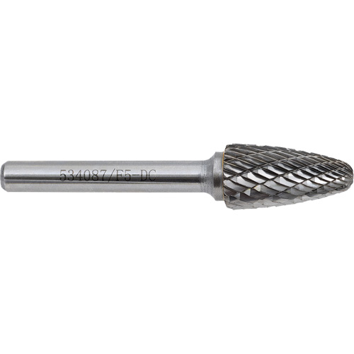 F5-DC Jet-Kut&reg; GP Carbide Burr, 1/2" Dia., 1" Depth of Cut Auto Electric Service Ltd.