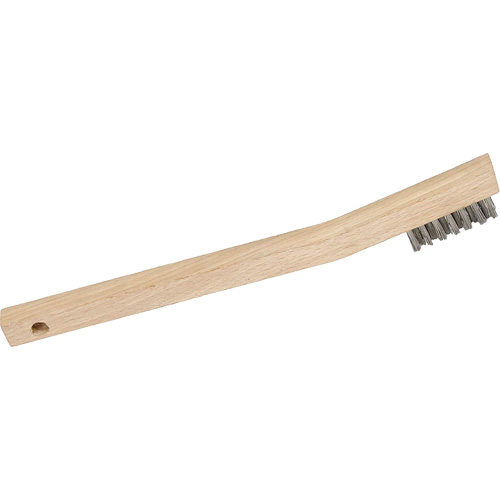 3MHSS Mini Wire Scratch Brush, Stainless Steel, 3 x 7 Wire Rows, 7-3/4" Long Auto Electric Service Ltd.
