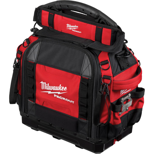 PackOut 15" Structured Tool Bag, Ballistic Polyester, 65 Pockets, Red Auto Electric Service Ltd.