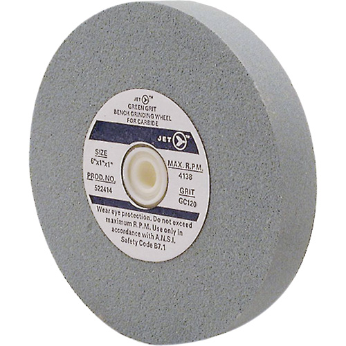 GC675M Meules pour rectifieuses d'&eacute;tabli, 6" x 3/4", Arbre 1", Carbure de silicium Auto Electric Service Ltd.