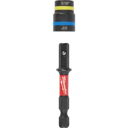Tourne-&eacute;crous 2-en-1 Shockwave Impact Duty Quik-Clear, 5/16"/3/8" prise, 2-1/2" lo, Magn&eacute;tique Auto Electric Service Ltd.