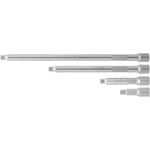 Drive Extension Set, 1/2" Drive, Chrome Finish, 4 Pcs Auto Electric Service Ltd.