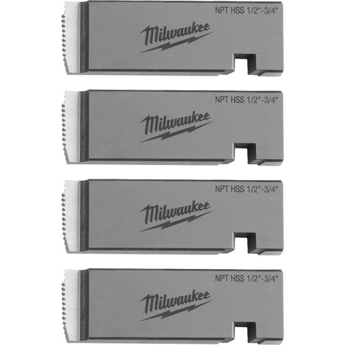 Fili&egrave;res de filetage pour tuyaux universel NPT, Pour tuyau de 1/2"-3/4", Haute vitesse pour acier inoxydable Auto Electric Service Ltd.