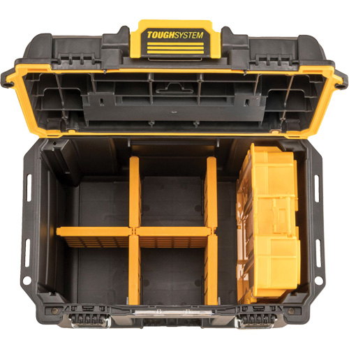 ToughSystem&reg; 2.0 Deep Compact Toolbox, 10" x 15-7/20" x 13-4/5", Black/Yellow Auto Electric Service Ltd.