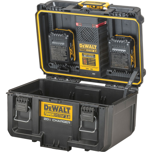 Chargeur 20V &agrave; deux ports ToughSystem 2.0, 14" x 15" x 9", Noir/Jaune Auto Electric Service Ltd.