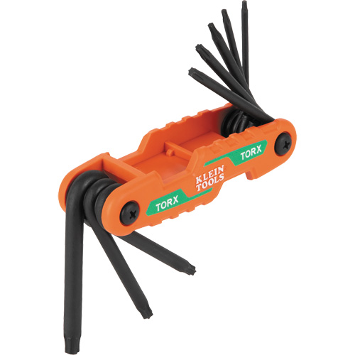 Jeu de cl&eacute;s hexagonales pliant et compact, 8 mcx, Torx Auto Electric Service Ltd.