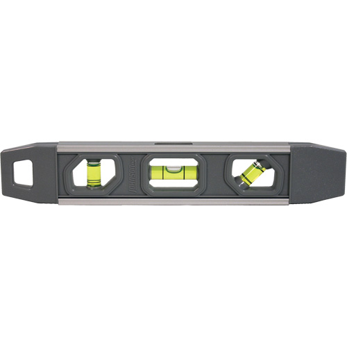 Niveau torpille, 9" lo, Aluminium, 3 fioles, Magn&eacute;tique Auto Electric Service Ltd.