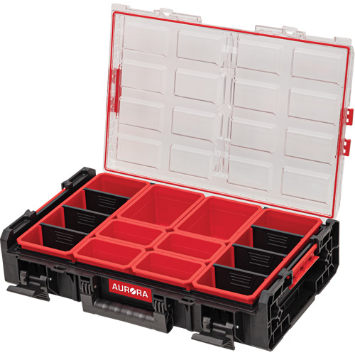 Organisateur 2 fois tr&egrave;s-grand avec bacs Arx, 23" x 15-1/5" x 6-4/5", Noir Auto Electric Service Ltd.