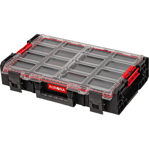 Organisateur tr&egrave;s grand avec cloisons en mousse &agrave; plusieurs couches Arx, 23" x 15-1/5" x 5", Noir Auto Electric Service Ltd.