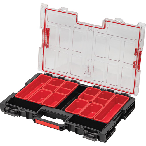 Grand organisateur avec bacs Arx, 21" x 15" x 3", Noir Auto Electric Service Ltd.