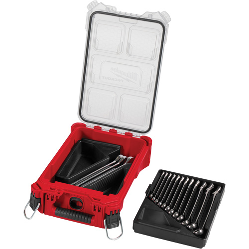 Wrench Set with PackOut Compact Organizer, Combination, 15 Pieces, Metric Auto Electric Service Ltd.