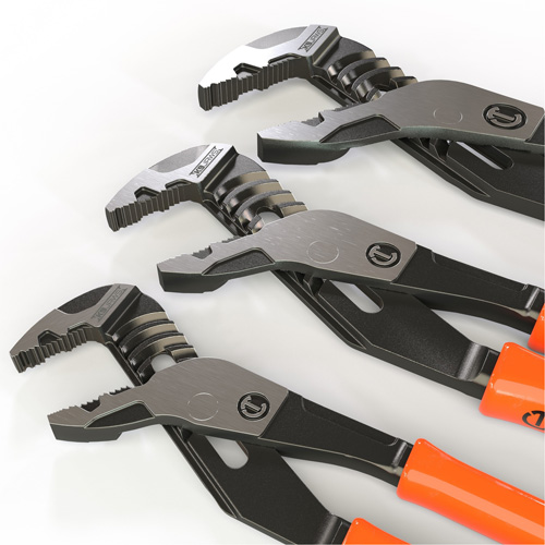 Z2 K9 Straight Jaw Dipped Handle Tongue & Groove Plier Set, 3 Pieces Auto Electric Service Ltd.