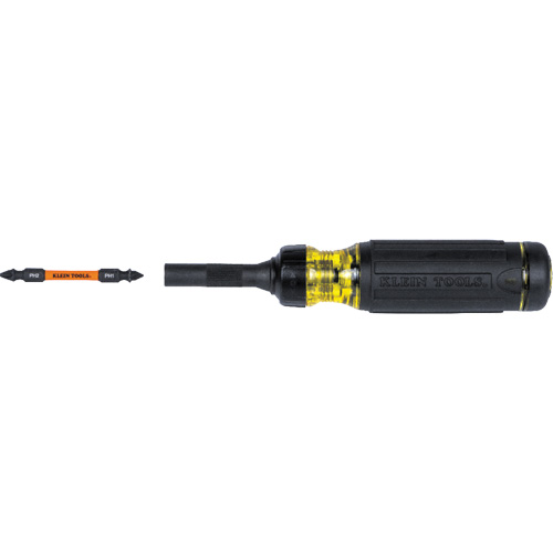 15-in-1 Ratcheting Impact-Rated Multi-Bit Torsion Zone Screwdriver, 9-1/2" L, Cushion Grip Handle Auto Electric Service Ltd.
