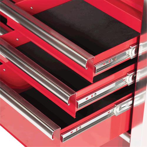 PRC4211 Armoire roulante de s&eacute;rie Pro, 11 tiroirs, 42" la x 18" p x Rouge Auto Electric Service Ltd.