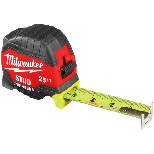 Ruban &agrave; mesurer Stud avec &eacute;chelle pour ing&eacute;nieur, 1-5/16" x 25' Auto Electric Service Ltd.