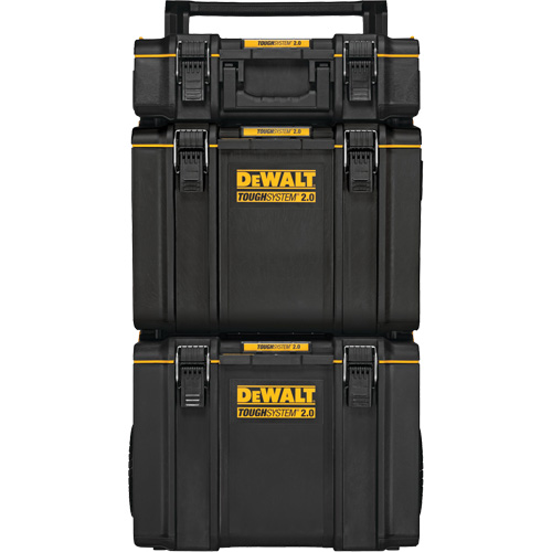 TOUGHSYSTEM&reg; 2.0 Rolling Tower, 24" x 20-2/5" x 34-1/2", Black/Yellow Auto Electric Service Ltd.