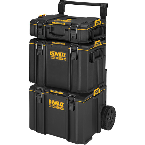 TOUGHSYSTEM&reg; 2.0 Rolling Tower, 24" x 20-2/5" x 34-1/2", Black/Yellow Auto Electric Service Ltd.