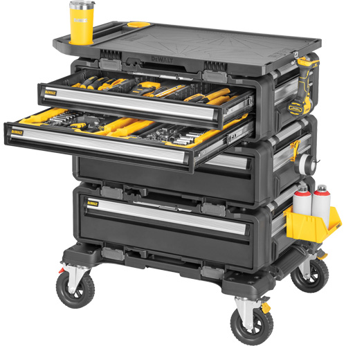 Poste de travail modulaire 5-en-1 TOUGHSYSTEM 2.0 DXL, 34" x 25-4/5" x 39", Noir/Jaune Auto Electric Service Ltd.